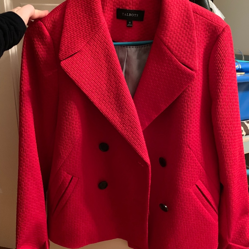 Double Breasted Talbots Jacket